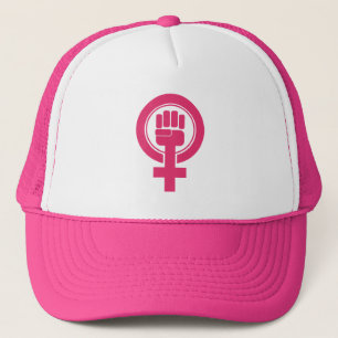 Frauennester-Resist-Symbol Truckerkappe