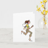 Frauennotecard Karte (Gelbe Blume)