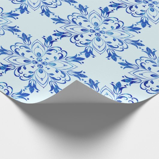 Frauenoberseite Geschenkpapier (Ecke)