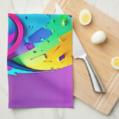 Frauenoberseite Geschirrtuch (Viertel Falte)