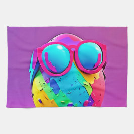 Frauenoberseite Geschirrtuch