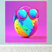 Frauenoberseite Leinwanddruck (Insitu (Holzboden))