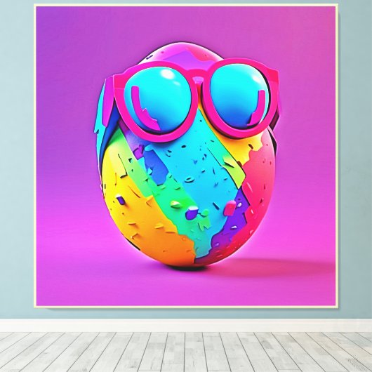 Frauenoberseite Leinwanddruck (Insitu (Holzboden))