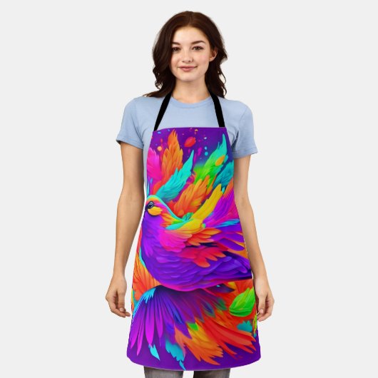 Frauenoberseite Schürze (Getragen)