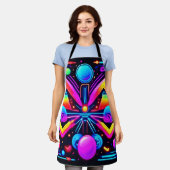 Frauenoberseite Schürze (Getragen)