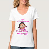 Frauenoberseite T-Shirt (Vorderseite)