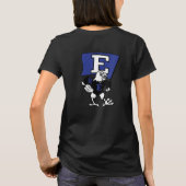Frauenpassform Eastern Bands Black Tee Eagle mit F (Rückseite)