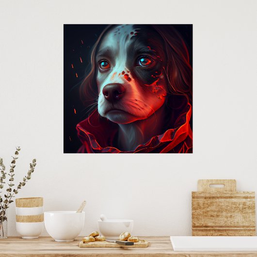 Frauenplakat Poster (Küche)