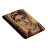Frauenportrait, aus Fayum, Romano-Egyp Magnet (Rechte Seite)