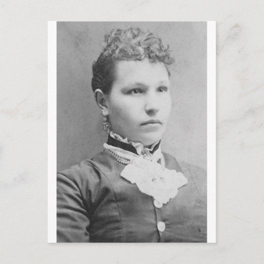 Frauenportrait der 1900er Jahre Postkarte (Vorderseite)