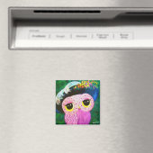 Frauenportrait Magnet (In Situ (Geschirrspüler))