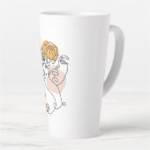 Frauenportrait Milchtasse (Rechte Ecke)