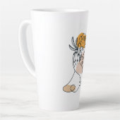 Frauenportrait Milchtasse (Linke Ecke)