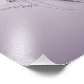 Frauenportrait mit Moths Surreal Dark Fantasy Art Fotodruck (Ecke)