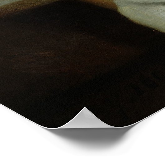 Frauenportrait Poster (Ecke)