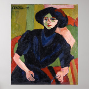 Frauenportrait Poster