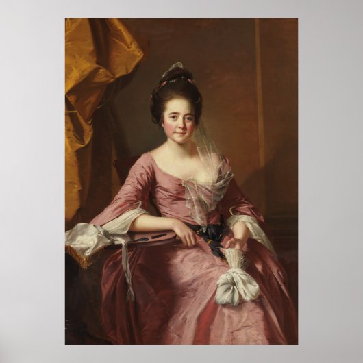 Frauenportrait Poster (Vorne)