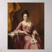 Frauenportrait Poster (Vorne)