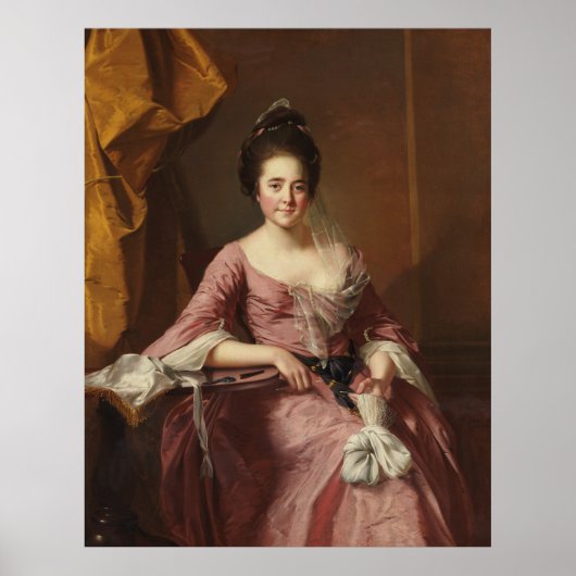 Frauenportrait Poster (Vorne)