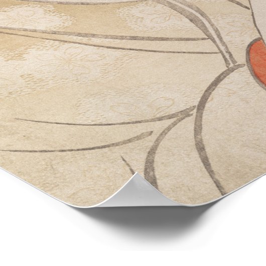 Frauenportrait Poster (Ecke)