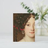 Frauenportrait Postkarte (Stehend Vorderseite)