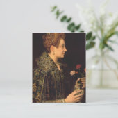 Frauenportrait Postkarte (Stehend Vorderseite)