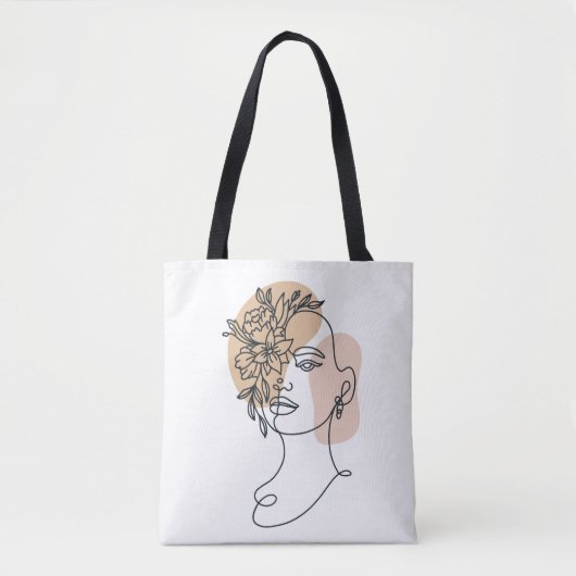 Frauenportrait Tasche (Vorderseite)