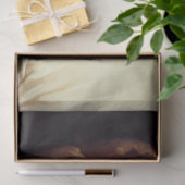 Frauenportrait von hinten (von Frederic Leighton) Seidenpapier (Geschenk)