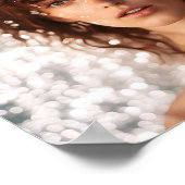 Frauenporträt Poster (Ecke)