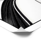 Frauenporträt Poster (Ecke)