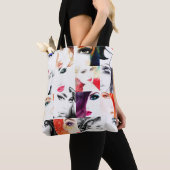 Frauenporträtmuster Tasche (Von Nahem)