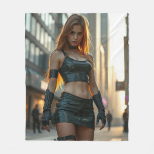 Frauenpower! Fleecedecke