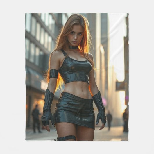 Frauenpower! Fleecedecke (Vorderseite)