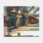 Frauenpower! Fleecedecke (Vorderseite (Horizontal))