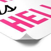 Frauenquote Poster (Ecke)