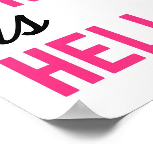 Frauenquote Poster (Ecke)