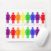 Frauenrechte 2017 LGBTQIA Mousepad (Mit Mouse)