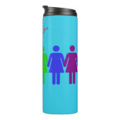 Frauenrechte 2017 LGBTQIA Thunder_Cove Thermosbecher (Nach rechts gedreht)