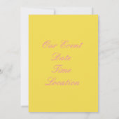 Frauenrechte Anheben Fist Thunder_Cove jede Farbe Einladung (Rückseite)