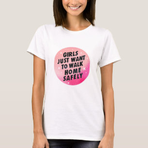 Frauenrechte - Frauenrechte - Rosa Zitat T-Shirt