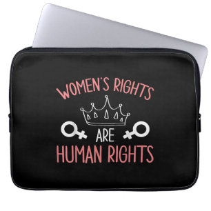 Frauenrechte Frauenrechte sind Menschenrechte Laptopschutzhülle