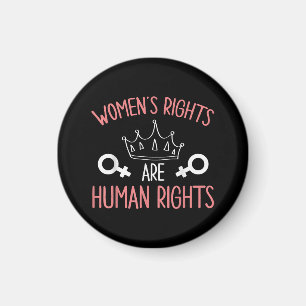Frauenrechte Frauenrechte sind Menschenrechte Magnet