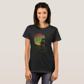 Frauenrechte für Afro T-Shirt (Vorne ganz)