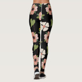 Frauenrechte in Blume Leggings (Rückseite)