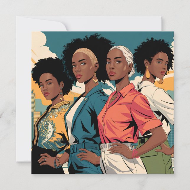 Frauenrechte in urbaner Mode (Vorderseite)