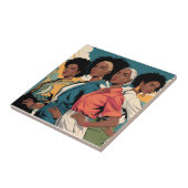 Frauenrechte in urbaner Mode Fliese (Seite)