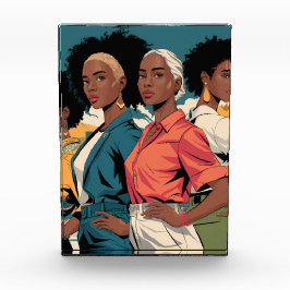 Frauenrechte in urbaner Mode Fotoblock