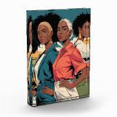 Frauenrechte in urbaner Mode Fotoblock (Links)