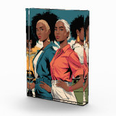 Frauenrechte in urbaner Mode Fotoblock (Rechts)