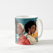 Frauenrechte in urbaner Mode Kaffeetasse (VorderseiteRechts)